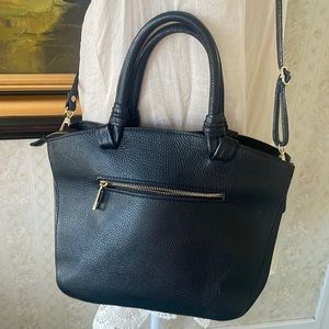 Borse in Pelle genuine leather black bag